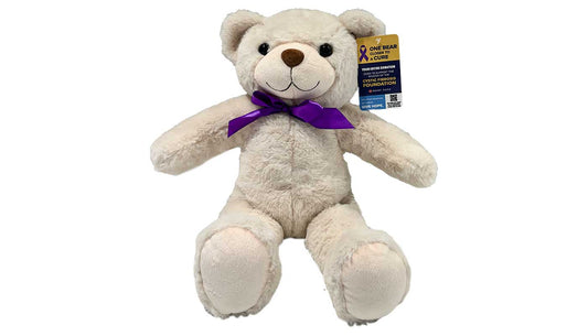 Cystic Fibrosis Awareness Donation Bear