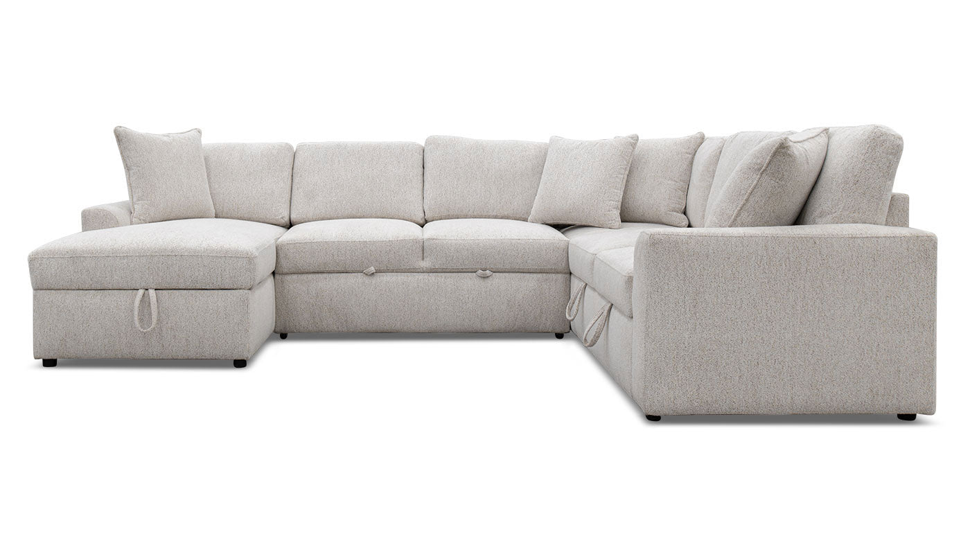 Ivy Trundle Sectional with Chaise