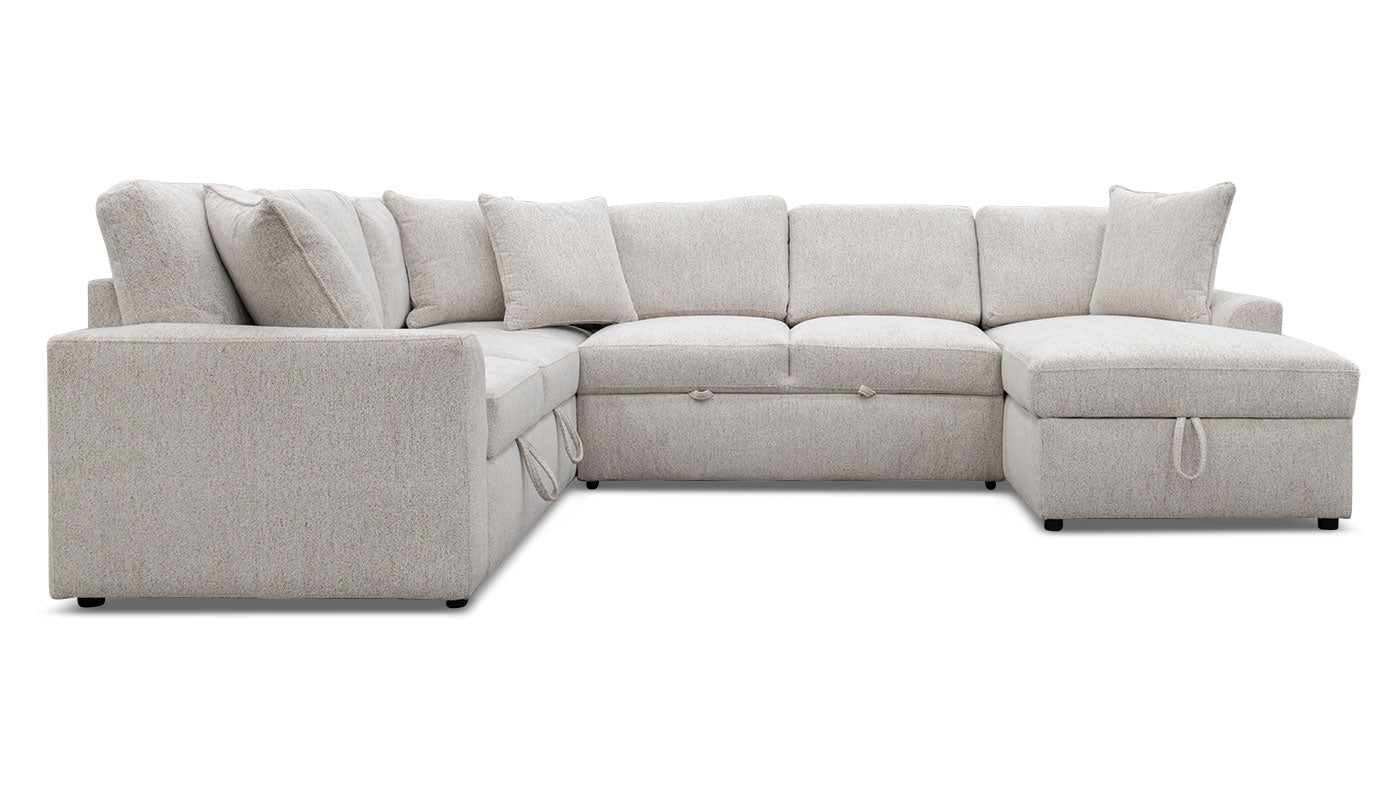 Ivy Trundle Sectional with Chaise
