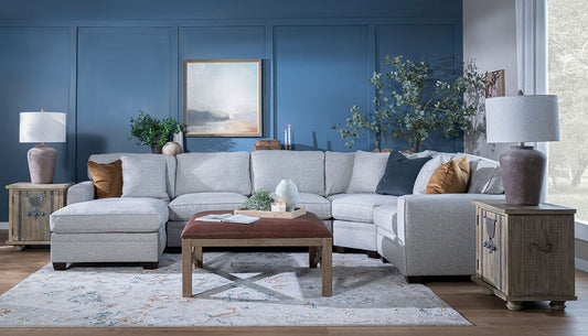 Pierce II Studio Sectional with Chaise