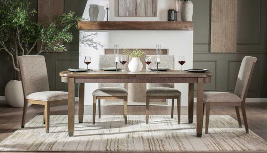 Trey Dining Height Table & Chairs with Performance Fabric