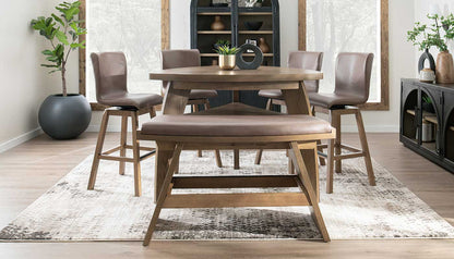 Triangle Bar Height Table & Chairs