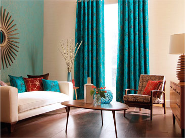 Floor Length Living Room Curtains